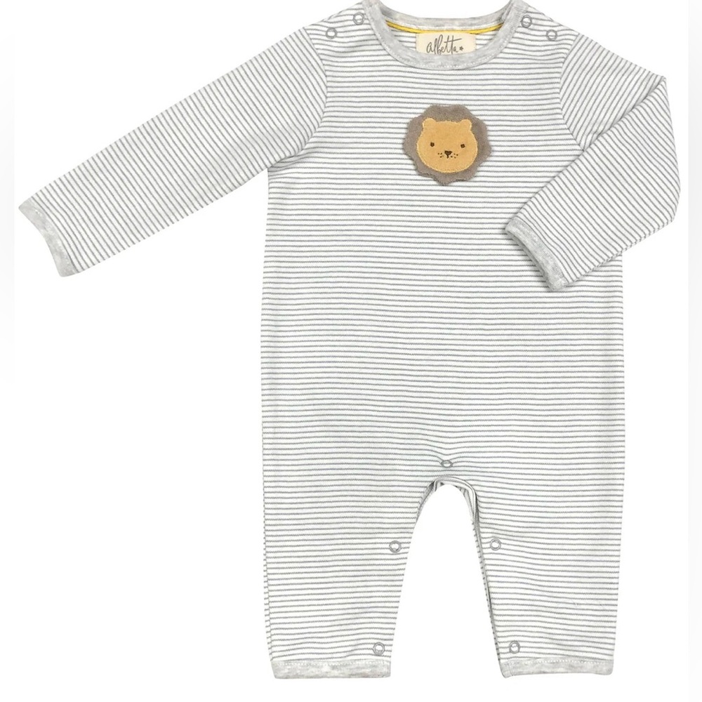 Albetta Appliqué Leo Lion Romper